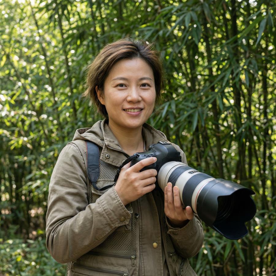 黑丝动物写真专家 林晓雯 国家地理认证摄影师